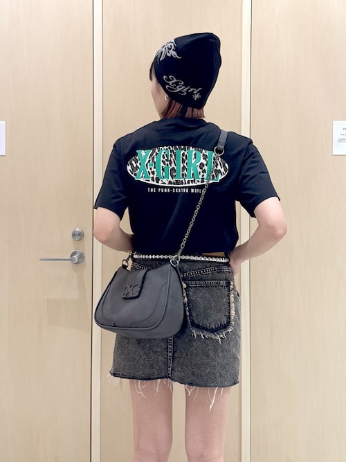 miki様 ご確認用☺︎✨ LOGO MARK FAUX LEATHER BAG（ショルダーバッグ）｜X-girl