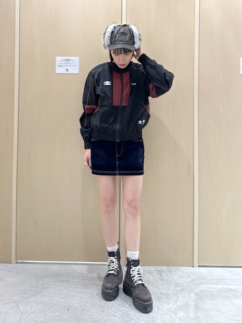 LOGO 2P MIDDLE SOCKS（ソックス/靴下）｜X-girl（エックスガール）の