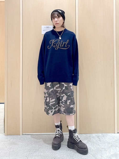 WASHED 2WAY WIDE LEG CARGO PANTS（カーゴパンツ）｜X-girl