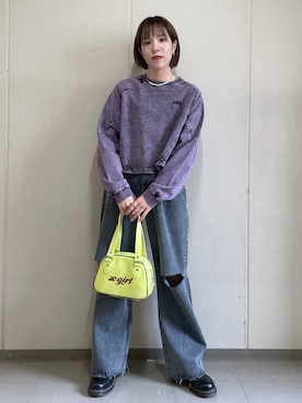 「＃デニム」｜mikuさん（レディース・162cm）の春コーディネート