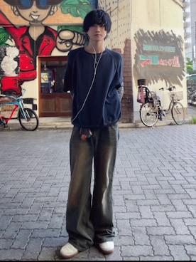 「トレーナー」｜murarikuさん（メンズ・174cm）の秋コーディネート