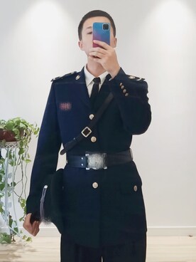 「NOのアイテム（トップス）」を使った、Jun®edさん（メンズ・178cm）の夏コーディネート