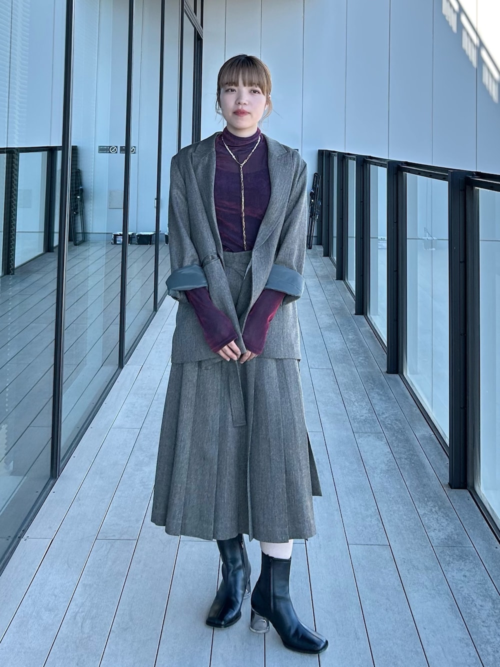 PUBLIC TOKYO（パブリックトウキョウ）の「アシメブレザージャケット