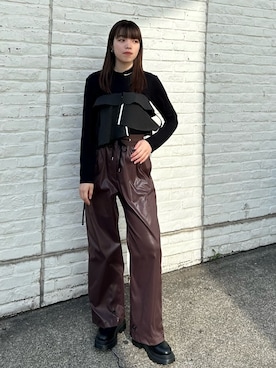 Akane lrlife0628さん(レディース・166cm)の冬コーディネート