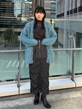 Akane lrlife0628さん（レディース・166cm）の冬コーディネート