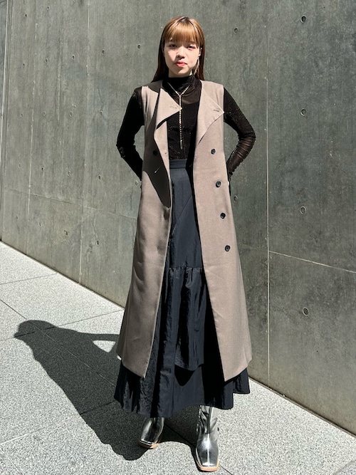 【PUBLIC TOKYO】ジャガードマルチレイヤーワンピ PUBLIC TOKYO（パブリックトウキョウ）の「ジャガードマルチ