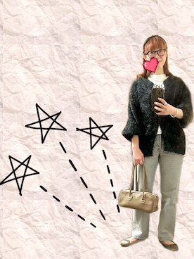 「アイテム（バレエシューズ）」を使った、２⭐️（4:50起床21:50就寝）さん（レディース・155cm）の秋コーディネート