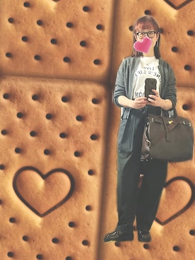 「アイテム（チャーム）」を使った、２⭐️（4:50起床21:50就寝）さん（レディース・155cm）の秋コーディネート