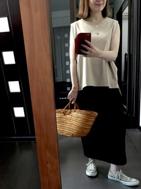 「summer」｜２⭐️（4:50起床21:50就寝）さん（レディース・155cm）の夏コーディネート