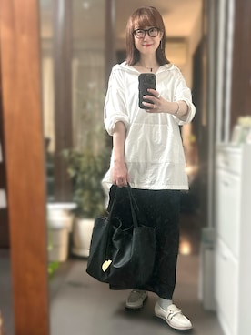 「BARNYARDSTORM（バンヤードストーム）のアイテム」を使った、２⭐️（4:50起床21:50就寝）さん（レディース・155cm）の春コーディネート