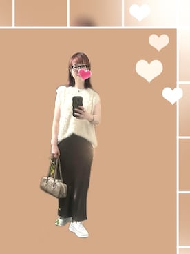 「アイテム（チャーム）」を使った、２⭐️（4:50起床21:50就寝）さん（レディース・155cm）の秋コーディネート