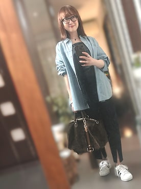 「アイテム（チャーム）」を使った、２⭐️（4:50起床21:50就寝）さん（レディース・155cm）の春コーディネート