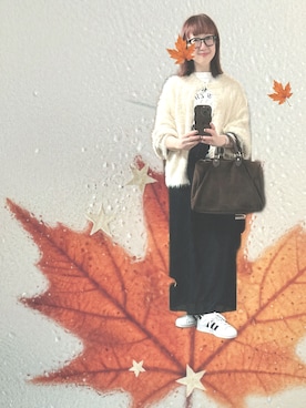 「アイテム（ボストンバッグ）」を使った、２⭐️（4:50起床21:50就寝）さん（レディース・155cm）の秋コーディネート