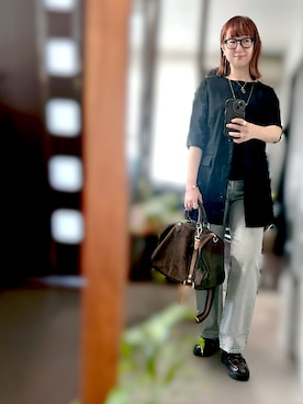 「BABYLONE（バビロン）のアイテム」を使った、２⭐️（4:50起床21:50就寝）さん（レディース・155cm）の秋コーディネート