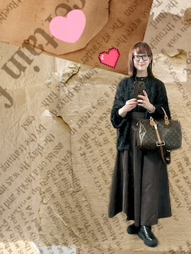 「アイテム（チャーム）」を使った、２⭐️（4:50起床21:50就寝）さん（レディース・155cm）の秋コーディネート