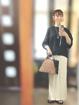 2⭐️(4:50起床21:50就寝)さん(レディース・155cm)の夏コーディネート
