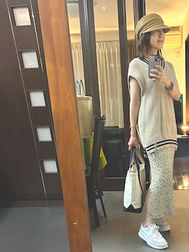 「fifth（フィフス）のアイテム（帽子）」を使った、２⭐️（4:50起床21:50就寝）さん（レディース・155cm）の春コーディネート