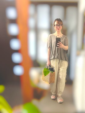 2⭐️(4:50起床21:50就寝)さん(レディース・155cm)の夏コーディネート