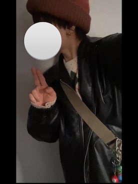「SILVER BULLET（シルバーバレット）のアイテム（ジャケット/アウター）」を使った、Takumiさん（レディース・164cm）の冬コーディネート