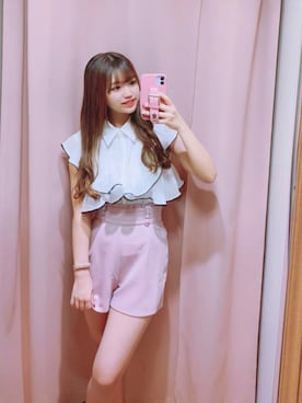 🎀 𝐄𝐦𝐢𝐫𝐢 🎀さん（レディース・153cm）の夏コーディネート