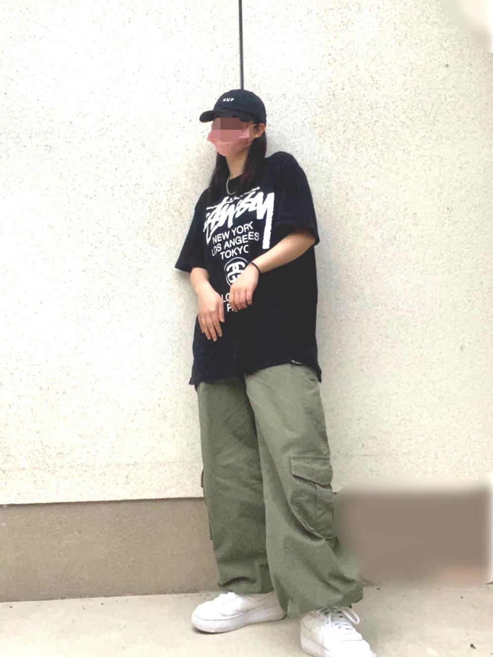 ヨッシー様 C6142 モノトーンTシャツコーデ おさゆう｜WETTEMPTのTシャツ/カットソーを使ったコーディネート