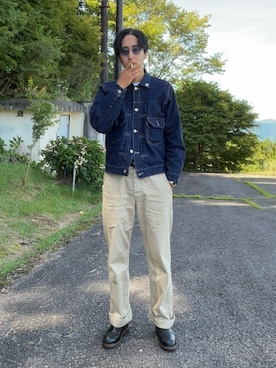 「Danner（ダナー）のアイテム」を使った、もりんぷさん（メンズ・175cm）の秋コーディネート