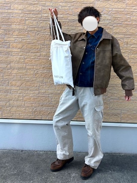 しょしょしょさん（メンズ・168cm）の冬コーディネート