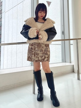 田中美凪さんの（MURUA | ムルーア）を使ったコーディネート