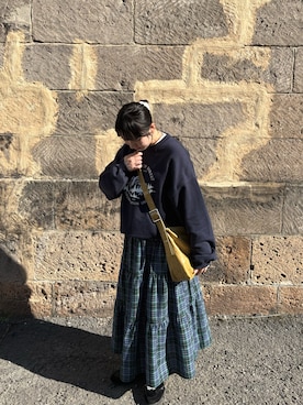 「kutir（クティール）のアイテム」を使った、sakamochaさん（レディース・158cm）の冬コーディネート