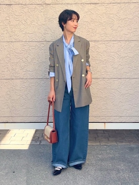 久米さんのコーディネート