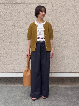 久米さんのコーディネート