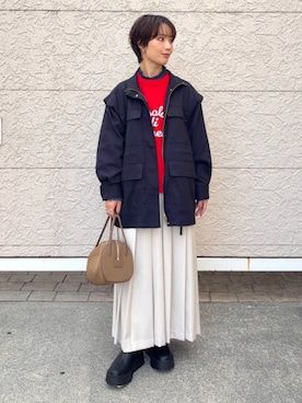 久米さんのコーディネート