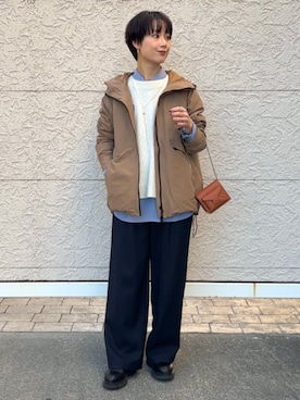 久米さん(レディース・153cm)の秋コーディネート