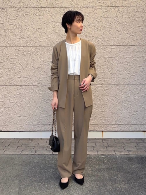 SHIPS Colors:〈手洗い可能〉2WAY ストレッチ Vカラー ジャケット