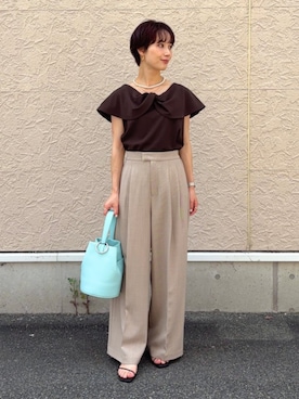 久米さんのコーディネート