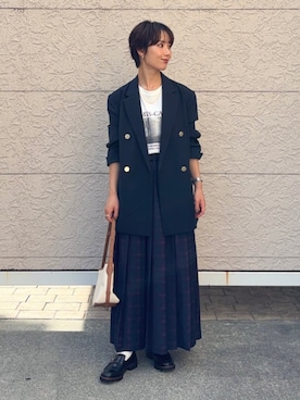 久米さんのコーディネート