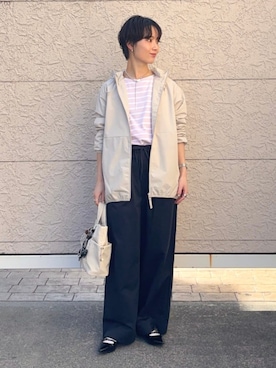 久米さん（レディース・153cm）の春コーディネート