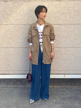 久米さんのコーディネート