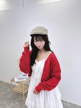 「アイテム（ワンピース/ドレス）」を使った、kanaさん（レディース・156cm）の夏コーディネート