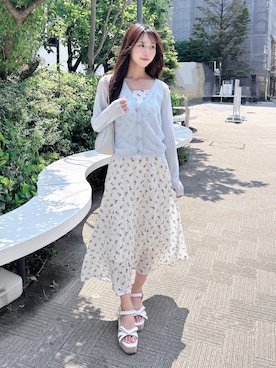 「INGNI（イング）のアイテム」を使った、kanaさん（レディース・156cm）の夏コーディネート