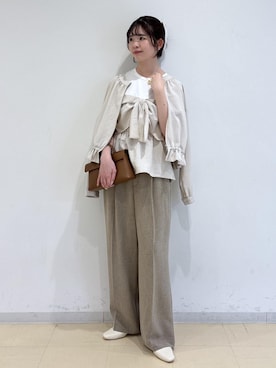 「VIS（ビス）のアイテム（アクセサリー）」を使った、yukm22さん（レディース・163cm）の春コーディネート