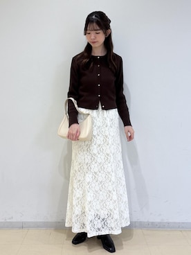 「VIS（ビス）のアイテム（スカート）」を使った、yukm22さん（レディース・163cm）の秋コーディネート