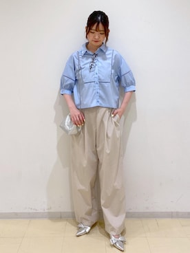 yukm22さん（レディース・163cm）の夏コーディネート