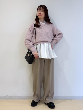 yukm22さん（レディース・163cm）の冬コーディネート