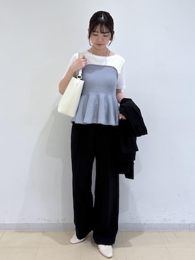 「VIS（ビス）のアイテム（アクセサリー）」を使った、yukm22さん（レディース・163cm）の春コーディネート