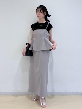「VIS（ビス）のアイテム（アクセサリー）」を使った、yukm22さん（レディース・163cm）の夏コーディネート