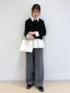 「ブルべ夏」｜yukm22さん（レディース・163cm）の秋コーディネート