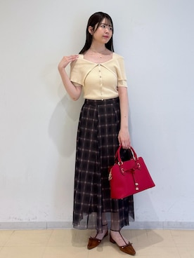 「VIS（ビス）のアイテム」を使った、yukm22さん（レディース・163cm）の夏コーディネート