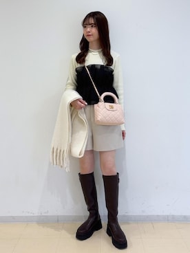 yukm22さん（レディース・163cm）の冬コーディネート