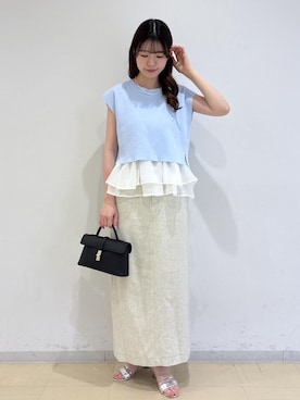 「VIS（ビス）のアイテム（アクセサリー）」を使った、yukm22さん（レディース・163cm）の夏コーディネート